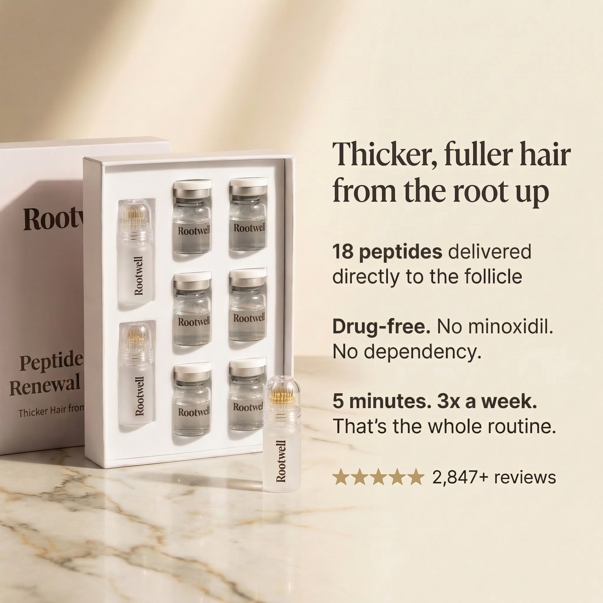 Rootwell Hair Thickening System